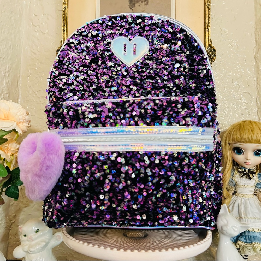 Jojo Siwa X Valcóm - Velvet Holographic Sequins apliqué RARE ** Firm Price